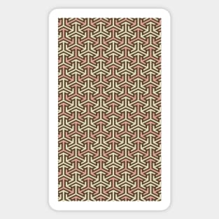 Retro Arrow Pattern #001 Sticker